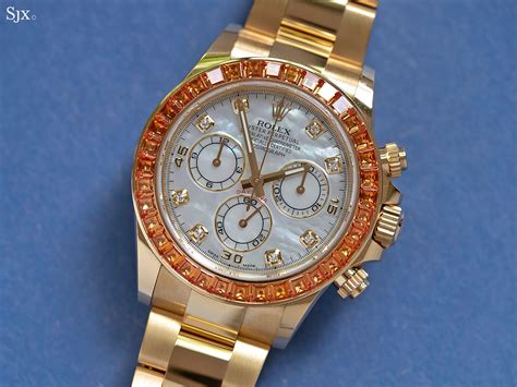 rolex daytona orange sapphire price|rolex orange sapphire.